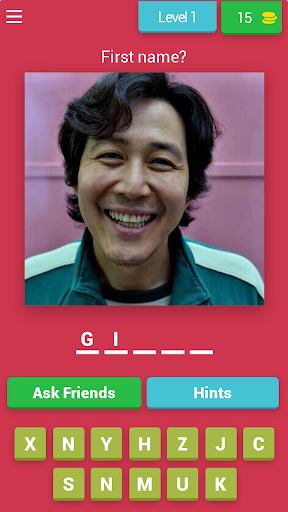 Squid Game Trivia  Fun Quiz