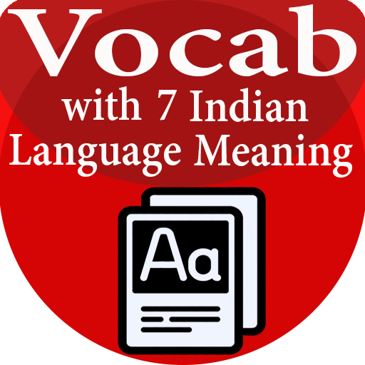 Vocab with 7 Indian Language m logo