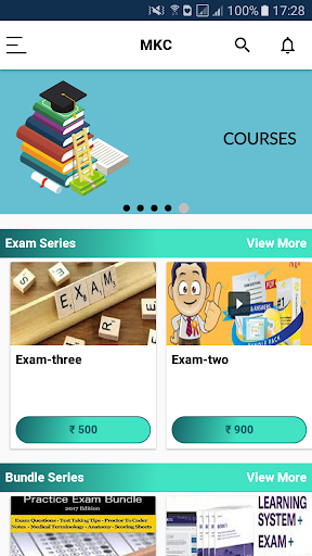 Android application Manish Kumar Classes screenshort