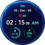 Cover Image of Baixar Music Pulse Watch Face  APK