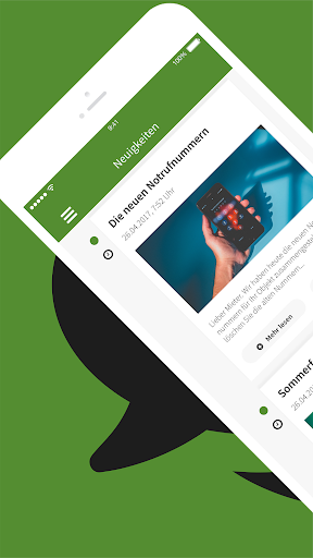 Android application Brückner HV screenshort