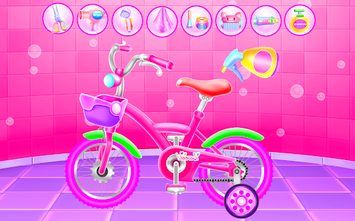 Girl Bike Fix & Washing Salon Screenshot 1 - AppWisp.com