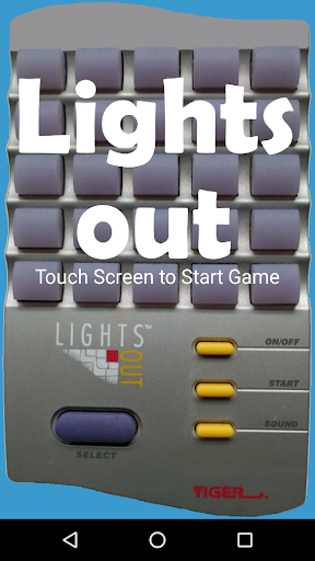 Android application Lights Out - just like the ori screenshort