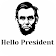 Hello President-guess Mr. President icon