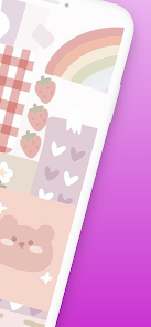 Screenshot 2 Cute kawaii wallpaper 4k android