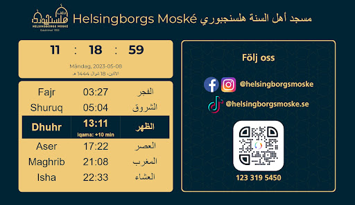 Android application HelsingborgsMoskeTV screenshort