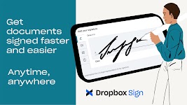 screenshot of Dropbox Sign: eSign PDF & docs