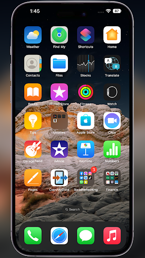 iPhone 16 Pro Max Launcher