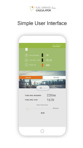 Fuel Expense Calculator - Fuel Screen 3