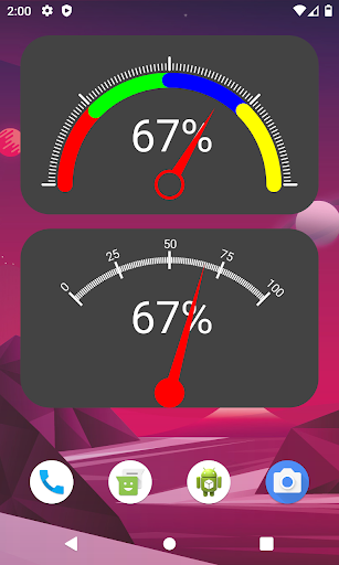 Battery Widget BigH - Battery level indicator