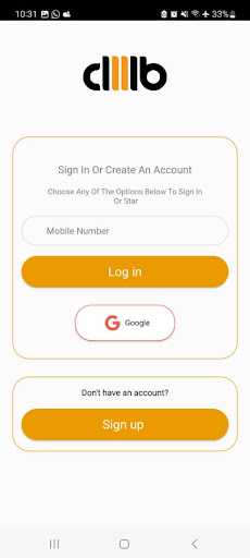CllllB App Screen 2