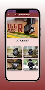 LG Watch R help