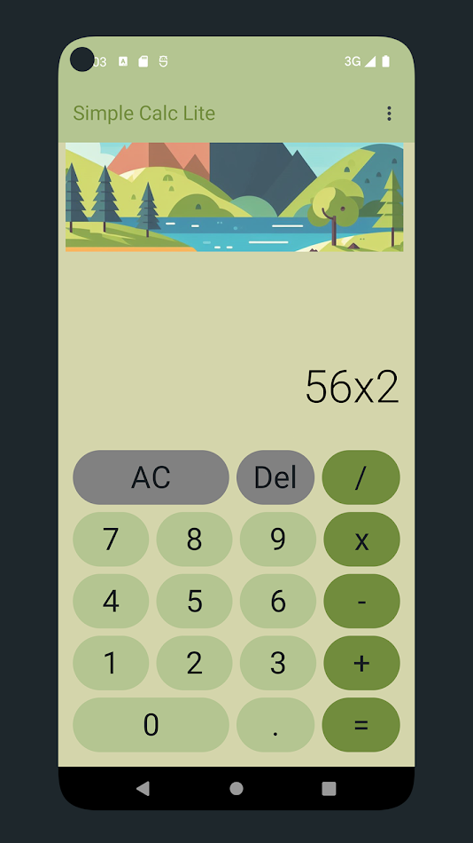 #2. Simple Calc Lite (Android) Von: Javitek