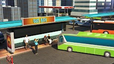 Modern City Coach Bus Drivingのおすすめ画像4