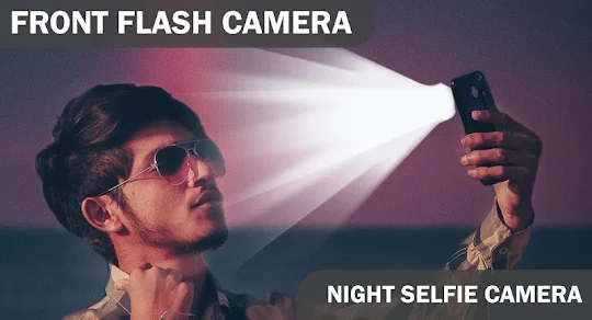 Front Flash Camera: Night Self