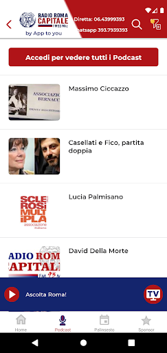 Radioromacapitale Screen 3