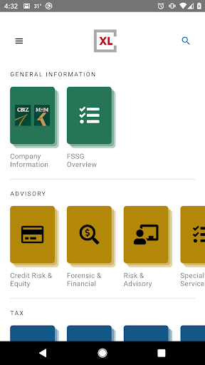 Android application CBIZ Solutions screenshort