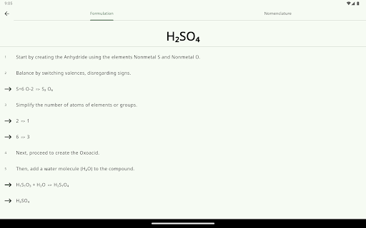 Chemistry Nomenclature Formula screenshot 10