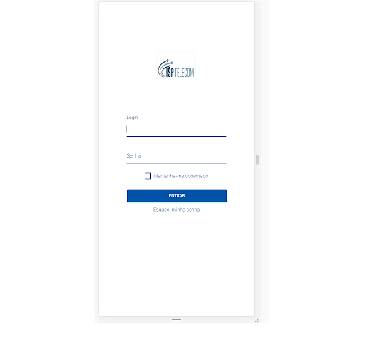 Android application Central Assinante Grupo ISP screenshort