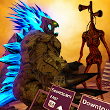 Monster Smash City Siren Head icon