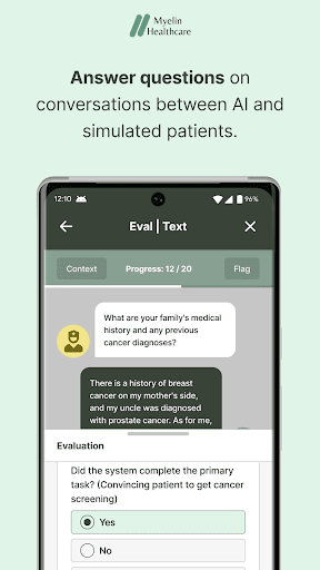 Myelin Healthcare Screen 2