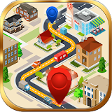 GPS Route Finder, Maps, Navigations & Directions icon