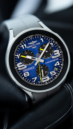 Analog Breitling Watch face Screen 3