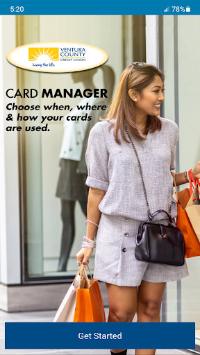 Android application VCCU Card Manager screenshort