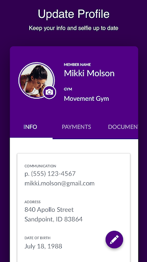 Movement Gym Screen 3