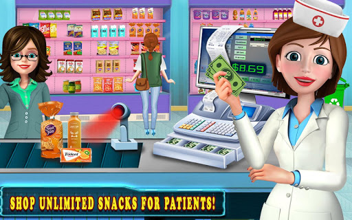 Télécharger Gratuit Hôpital caisse enregistreuse caissier Jeux filles  APK MOD (Astuce) screenshots 6