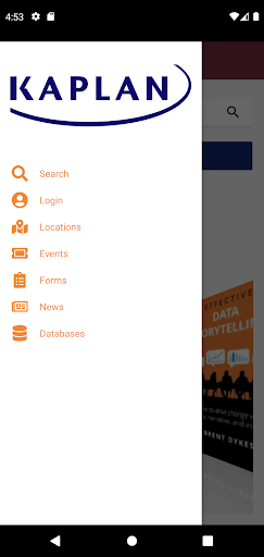 Android application Kaplan Library (Australia) screenshort