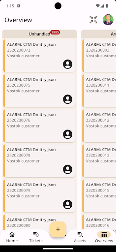 Field service management Screen 3