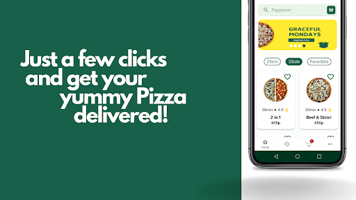 Android application Brightush Pizza: Order Pizza screenshort