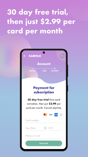 Canvas Card pocket money app 7