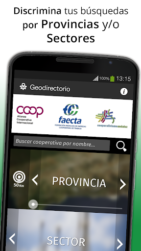 Geodirectorio Faecta Screen 2