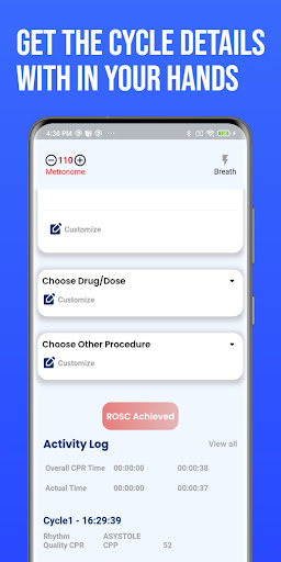 TACT CPR Timer Screen 3