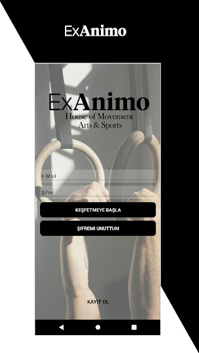 Android application ExAnimo screenshort
