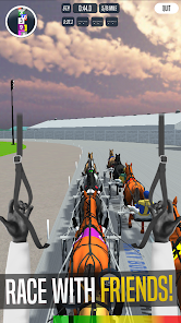 Catch Driver: Horse Racing Mod + Apk(Unlimited Money/Cash) screenshots 1