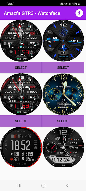 Amazfit GTR 3 - Watch Faces - 1.0.1 - (Android)
