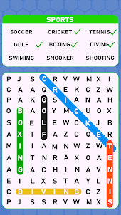 단어 찾기 게임: 단어 퍼즐
