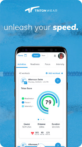 Android application TritonWear screenshort