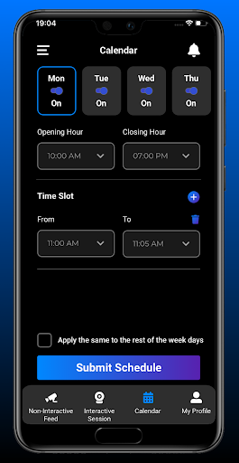ShowBizness Business App Screen 3