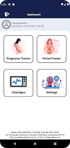 YourVitals Screen 2