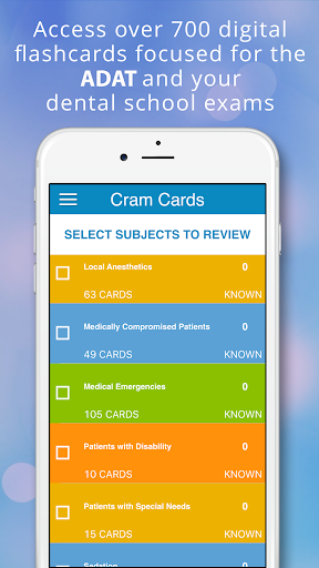 Android application ADAT Behavioral Science Cram C screenshort