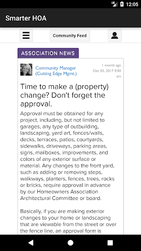 Smarter HOA Screen 2