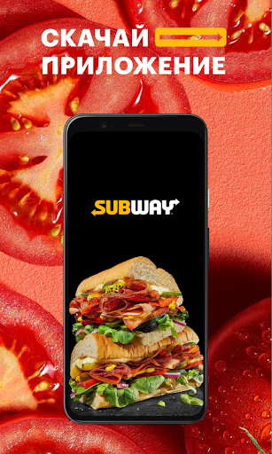 Android application Subway Russia screenshort