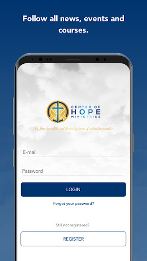 Android application Center of Hope Ministries screenshort