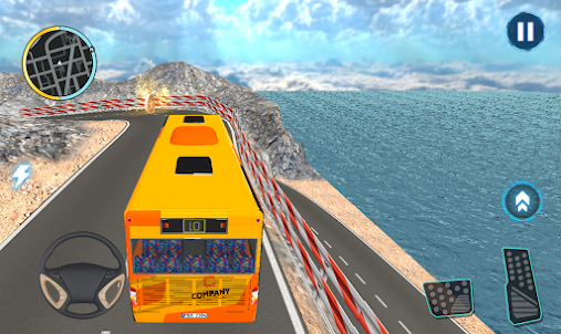 Bus driving simulator