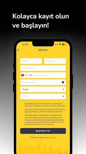 Laksi Sürücü Screen 3