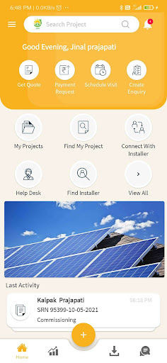 AHAsolar One Screen 3